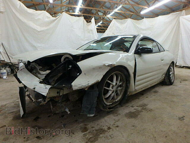 2001 MITSUBISHI ECLIPSE - VIN: 4A3AC54H21E219889 - Фото 2