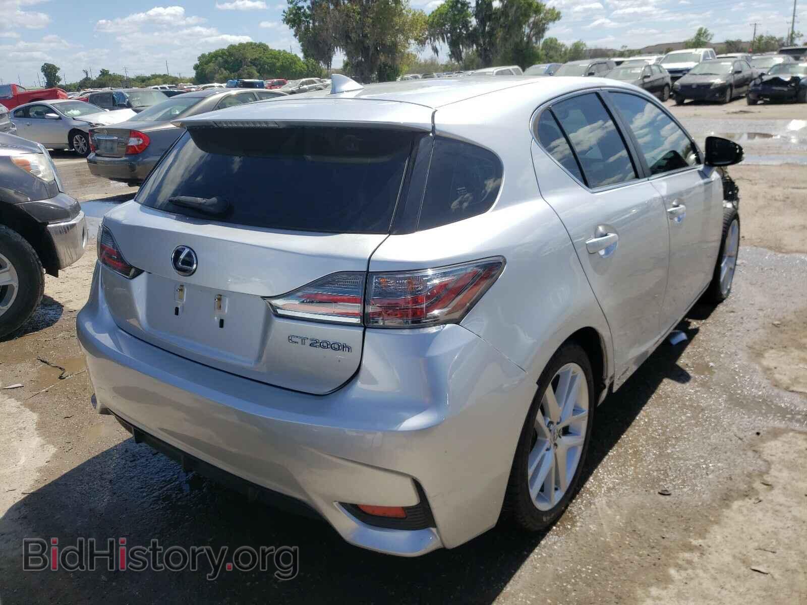 2014 LEXUS CT 200 - VIN: JTHKD5BH9E2184720 - Фото 4