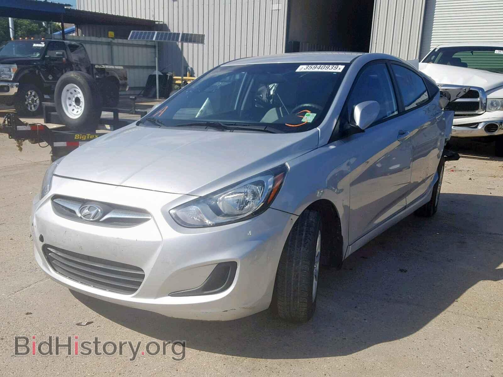 2014 HYUNDAI ACCENT - VIN: KMHCT4AE9EU732208 - Фото 2