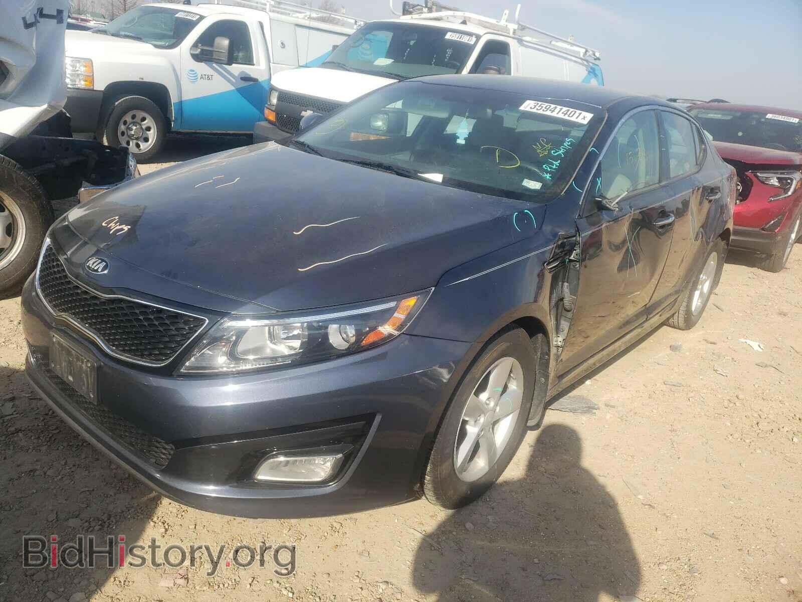 2015 KIA OPTIMA - VIN: KNAGM4A73F5553398 - Фото 2