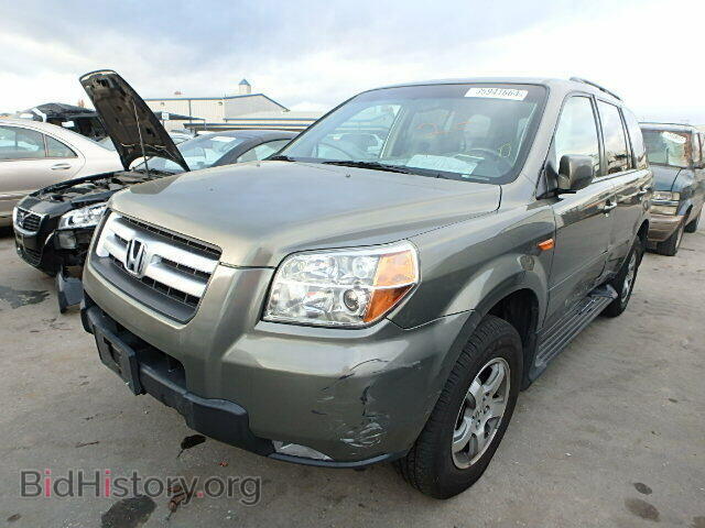 2007 HONDA PILOT - VIN: 2HKYF18717H527339 - Фото 2