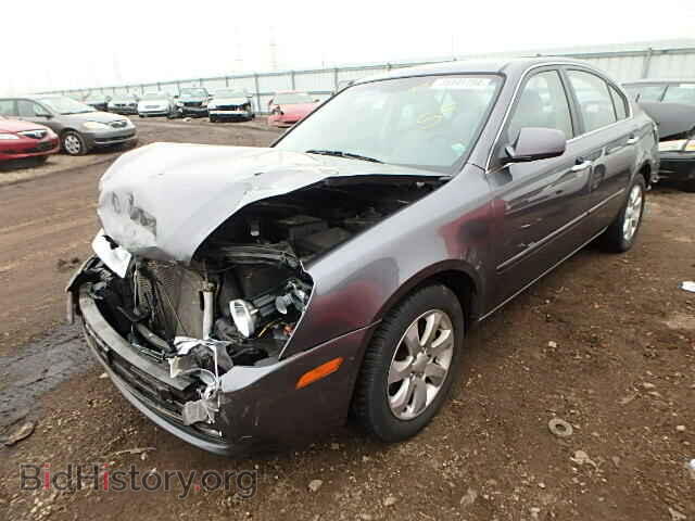 2007 Kia OPTIMA (VIN KNAGE123075100252) — фото 2 из 10