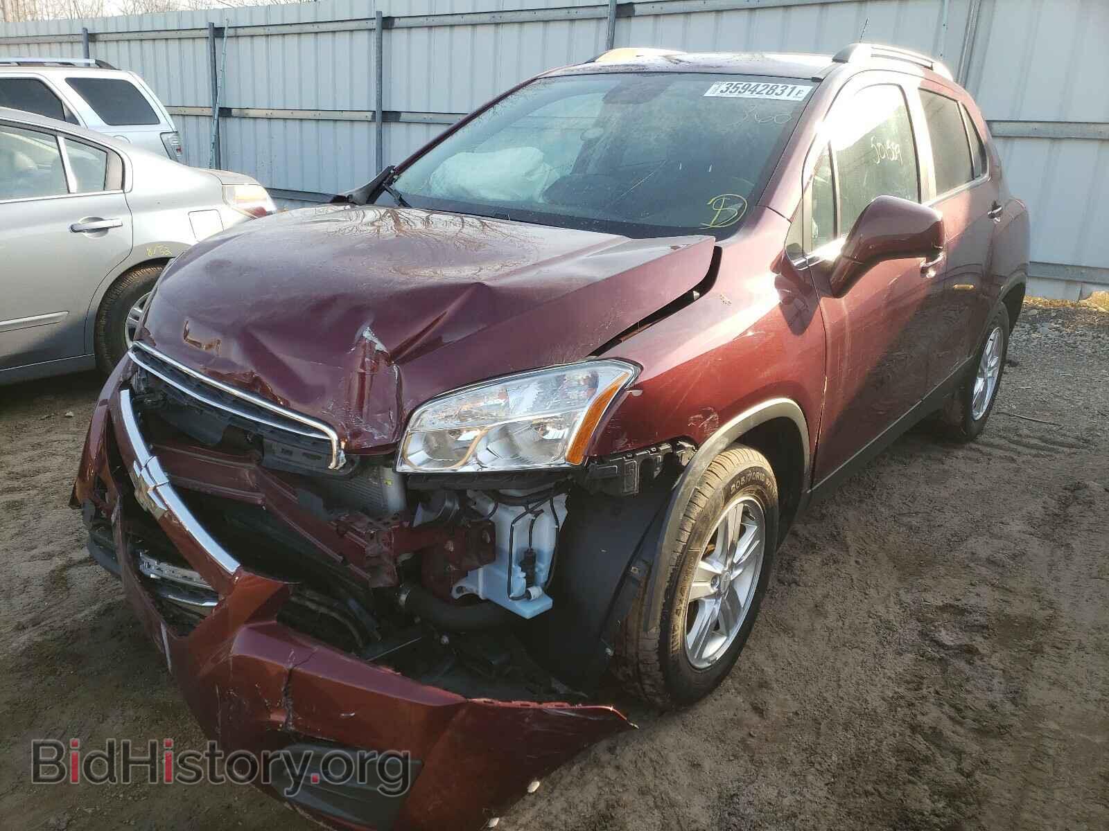 2016 CHEVROLET TRAX - VIN: 3GNCJLSB2GL278509 - Фото 2