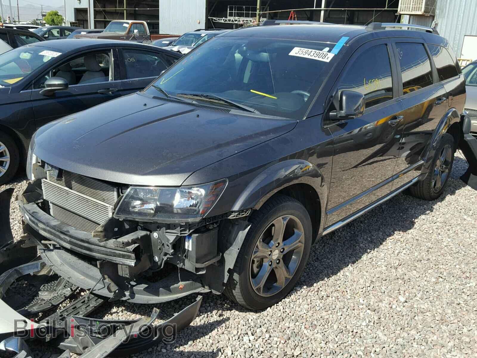 2015 DODGE JOURNEY - VIN: 3C4PDCGG3FT714904 - Фото 2