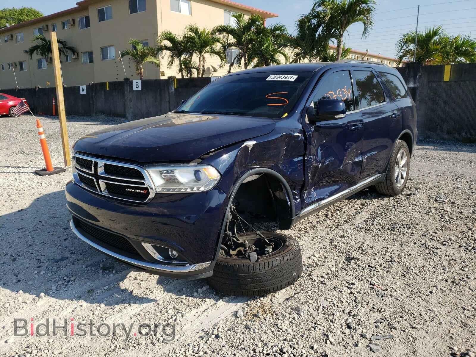 2014 DODGE DURANGO - VIN: 1C4RDHDG2EC576406 - Фото 2