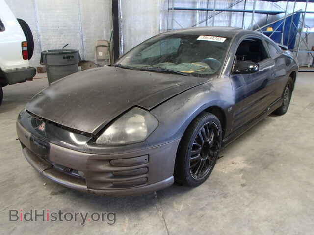 2001 MITSUBISHI ECLIPSE - VIN: 4A3AC54H81E200473 - Фото 2