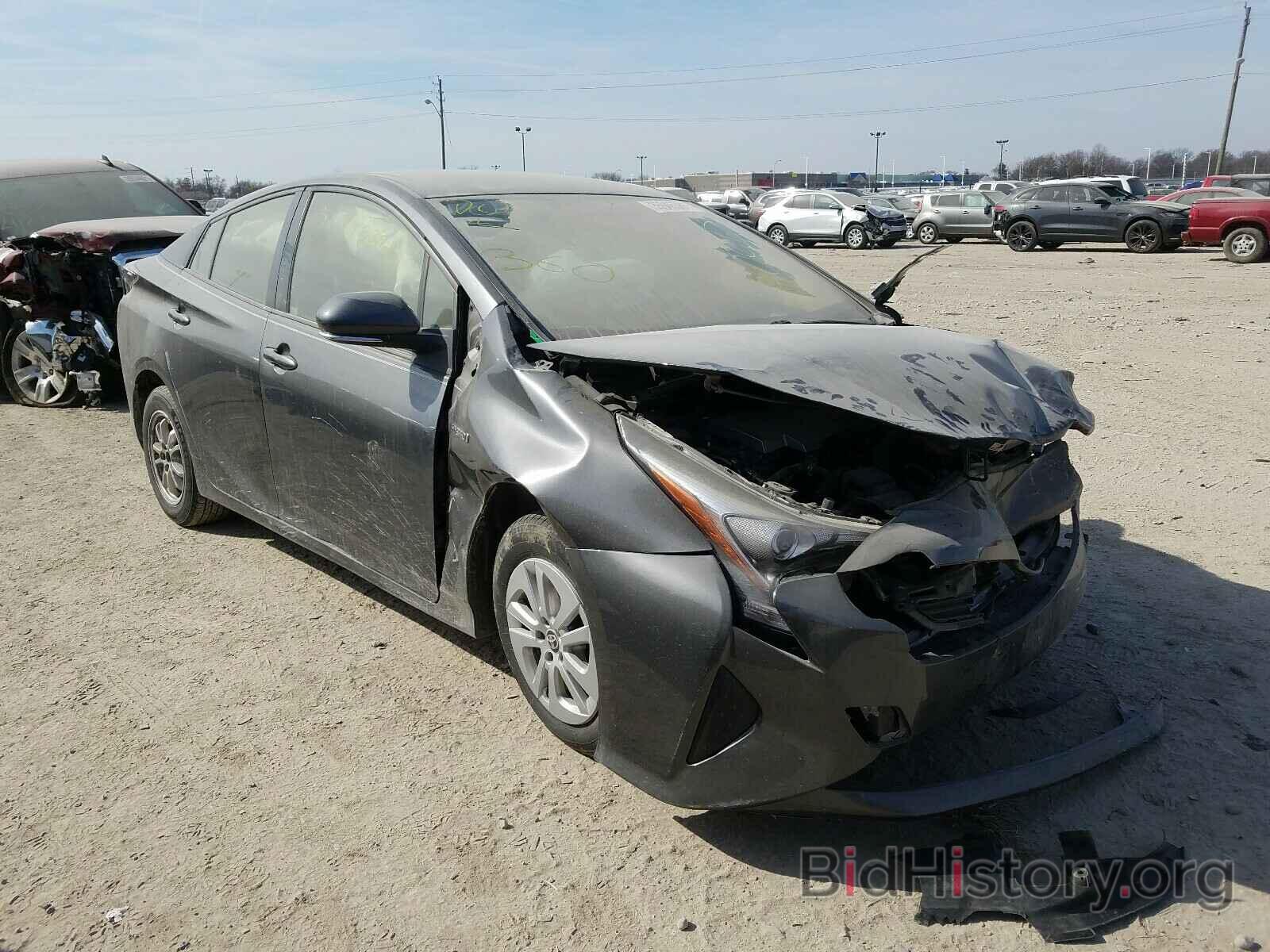 Photo JTDKBRFU2G3017103 - TOYOTA PRIUS 2016