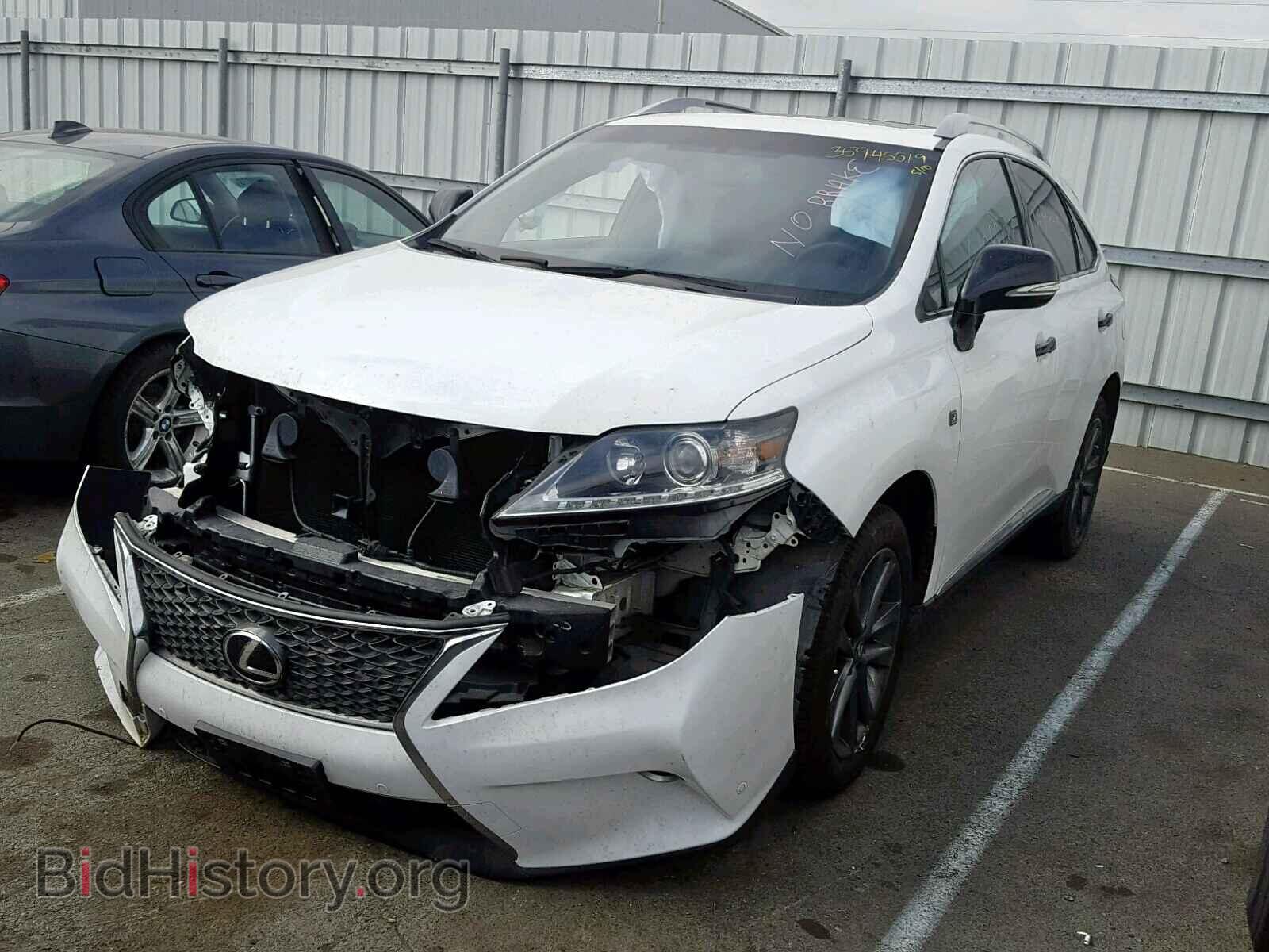 2015 LEXUS RX 350 - VIN: 2T2BK1BA6FC298076 - Фото 2