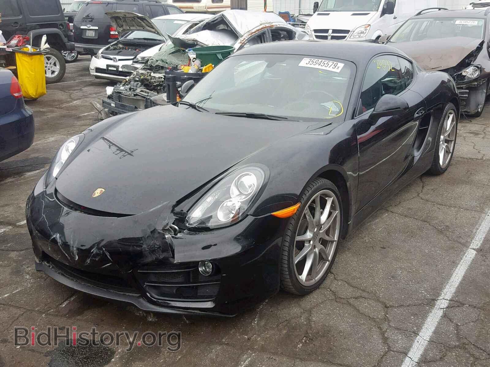 2015 PORSCHE CAYMAN - VIN: WP0AA2A8XFK162670 - Фото 2