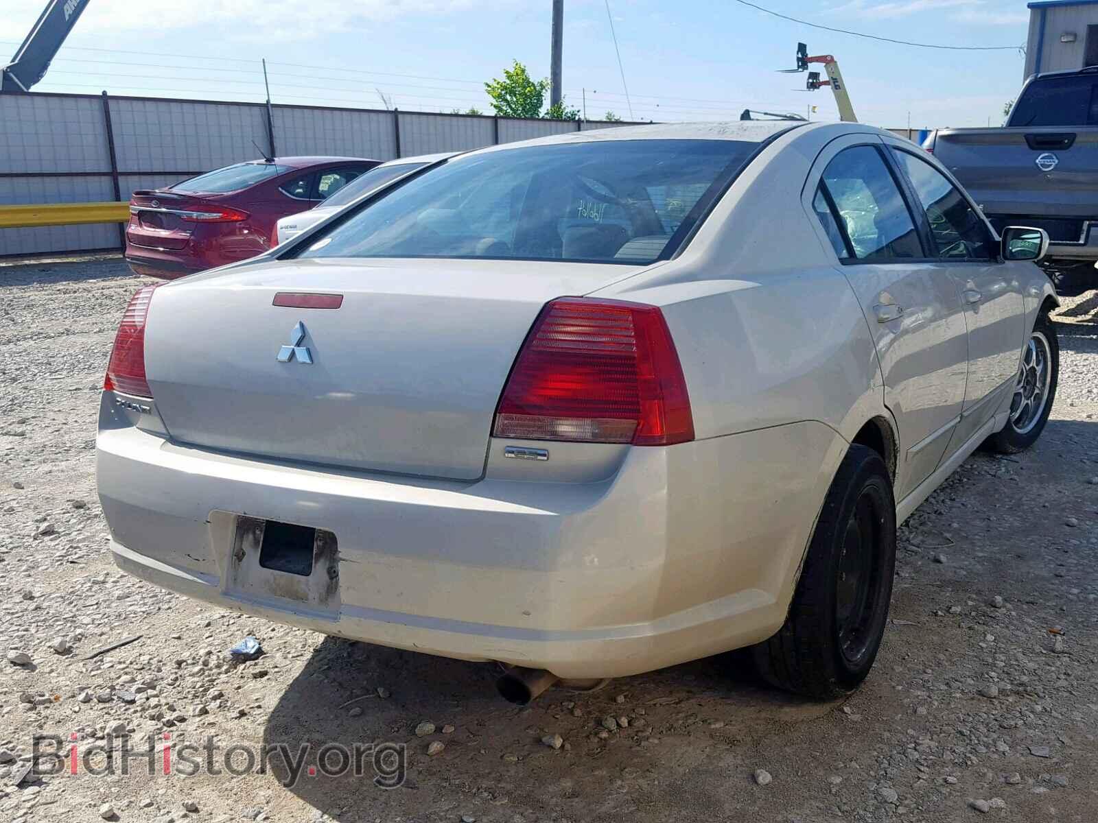 2004 MITSUBISHI GALANT - VIN: 4A3AB36F14E089885 - Фото 4