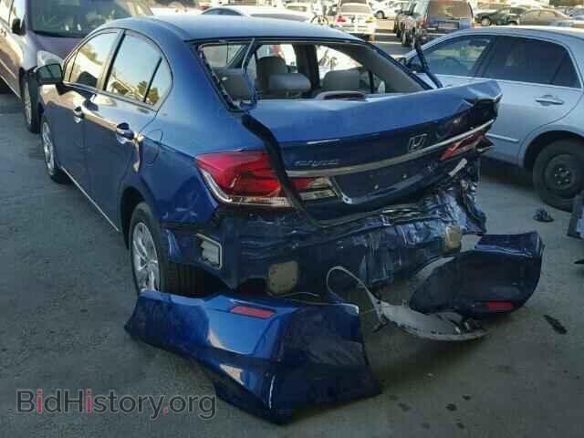 2014 HONDA CIVIC - VIN: 19XFB2F55EE218467 - Фото 3