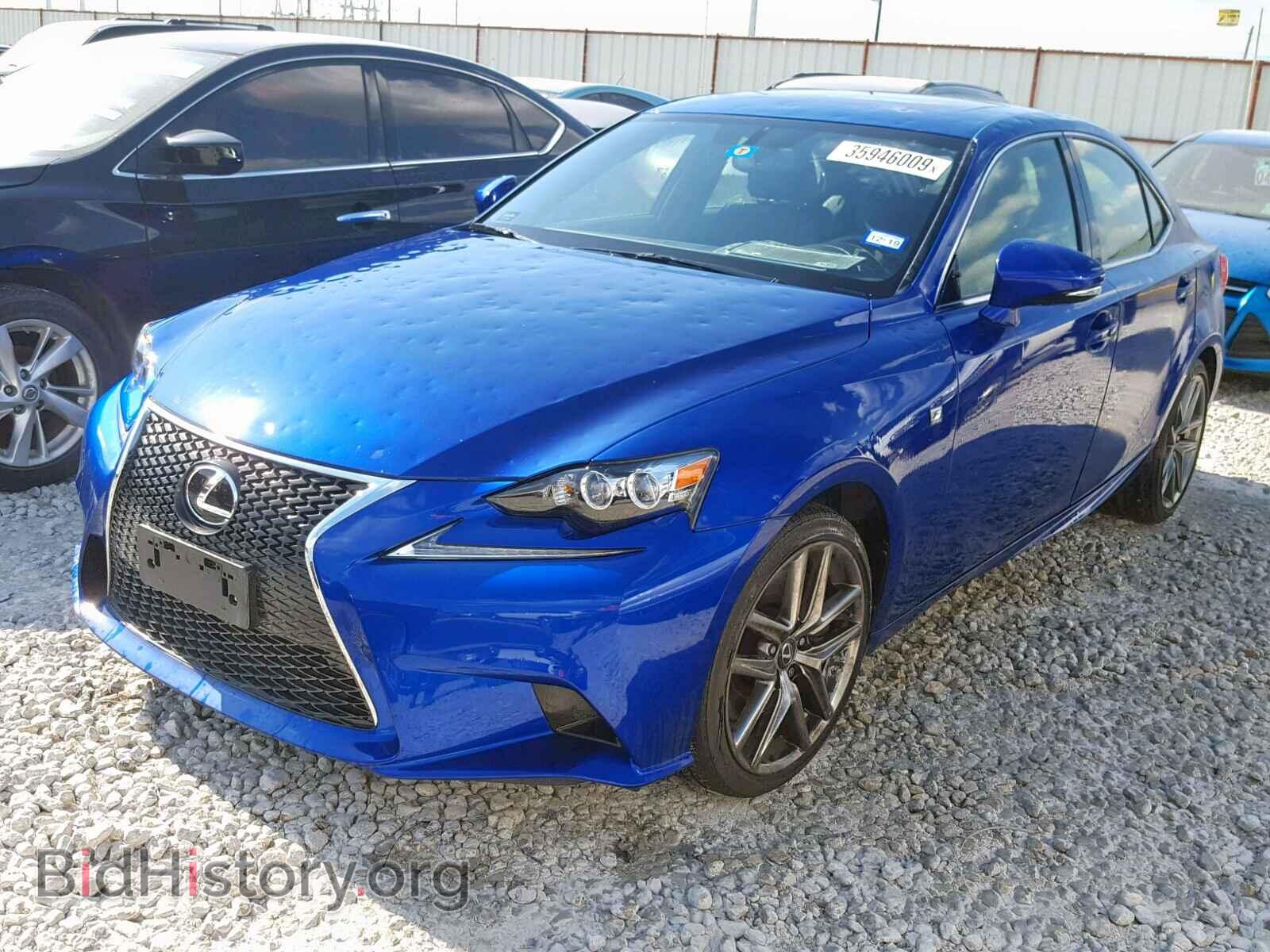 2016 LEXUS IS - VIN: JTHBA1D24G5032386 - Фото 2
