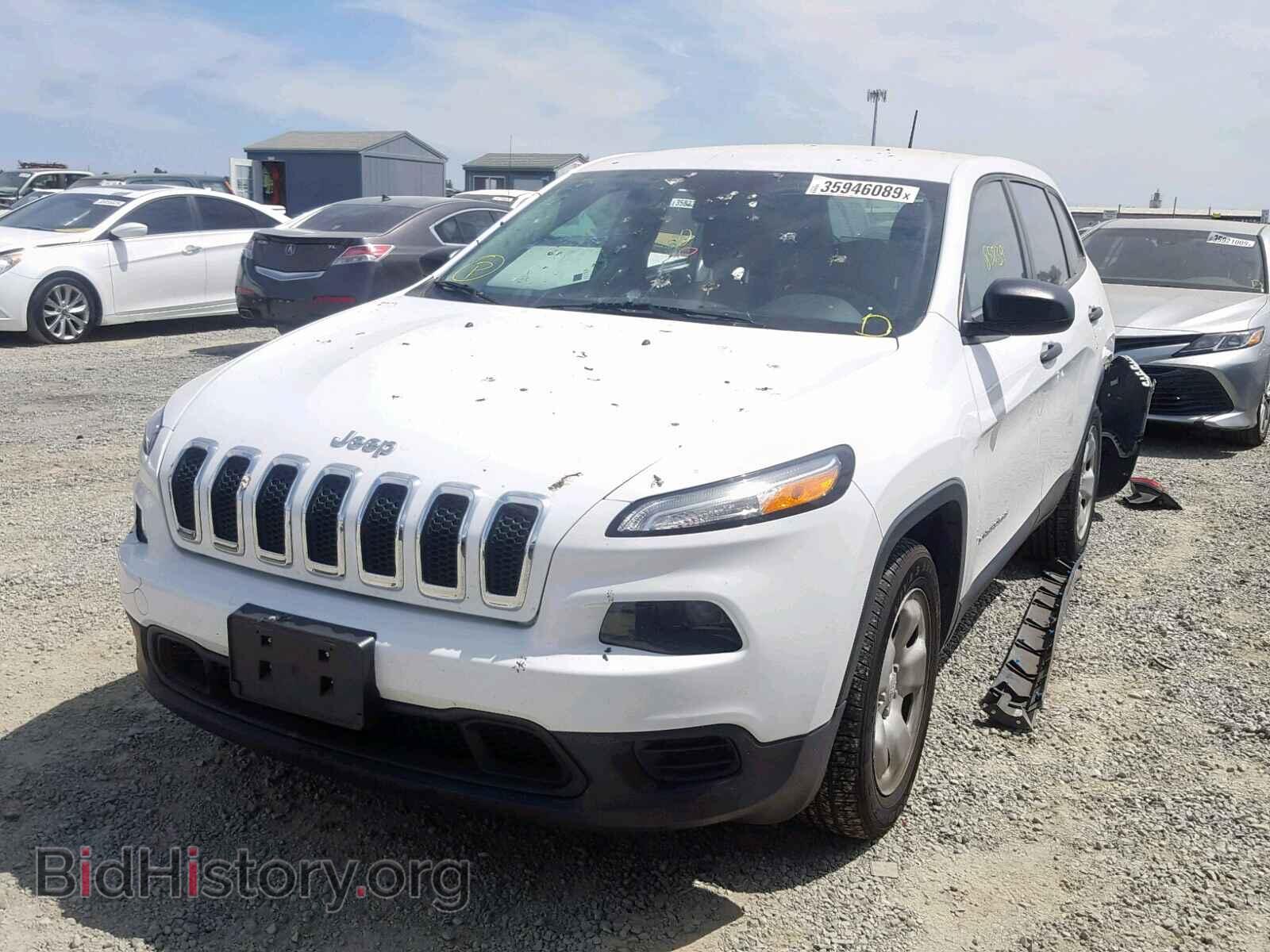 2014 JEEP CHEROKEE S - VIN: 1C4PJLAB1EW194510 - Фото 2