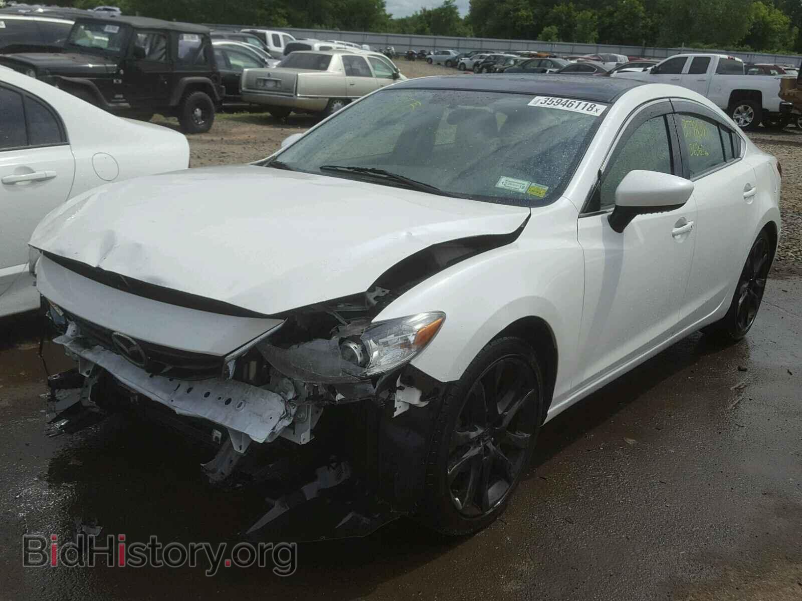 2015 MAZDA 6 - VIN: JM1GJ1V52F1205859 - Фото 2