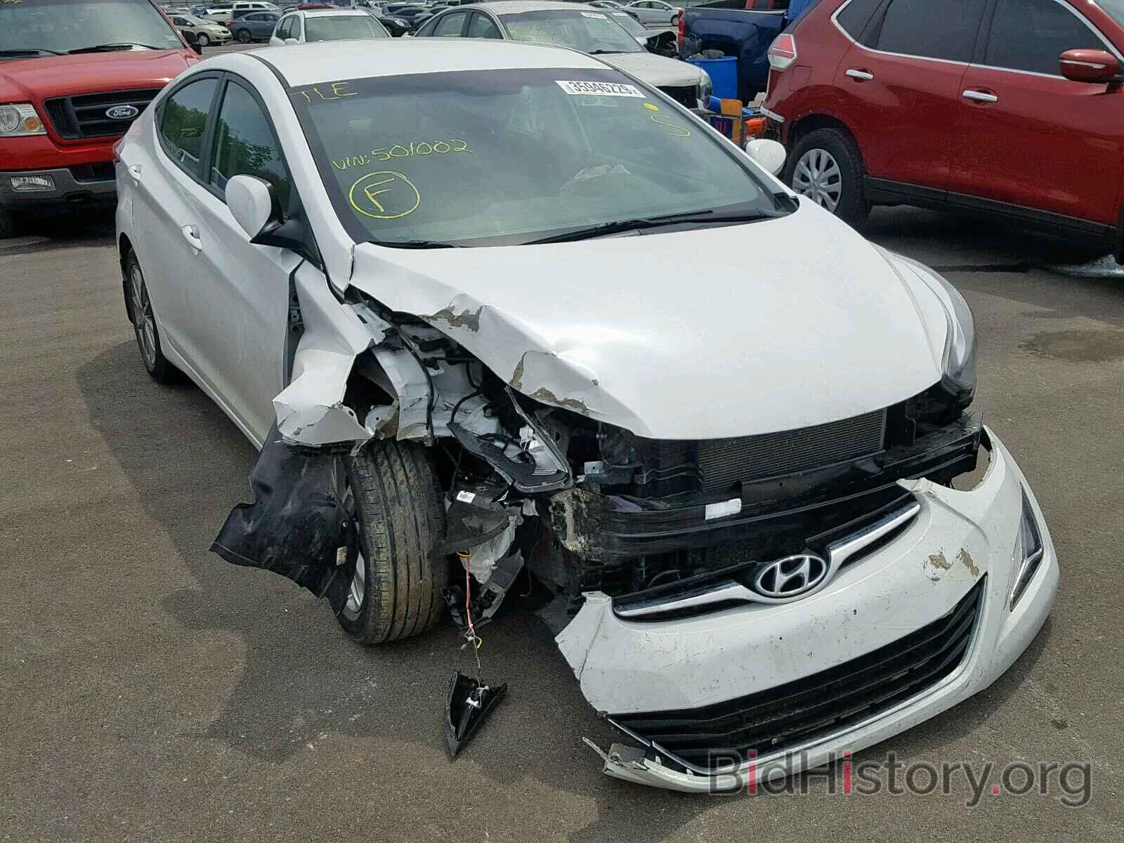 Photo 5NPDH4AE1EH501002 - HYUNDAI ELANTRA 2014