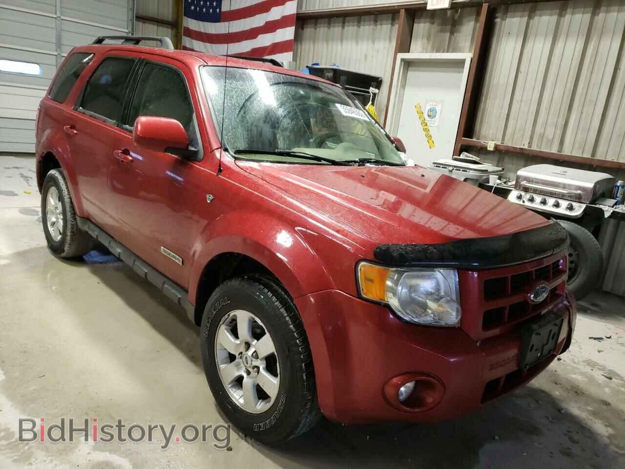 Photo 1FMCU04148KB36731 - FORD ESCAPE 2008