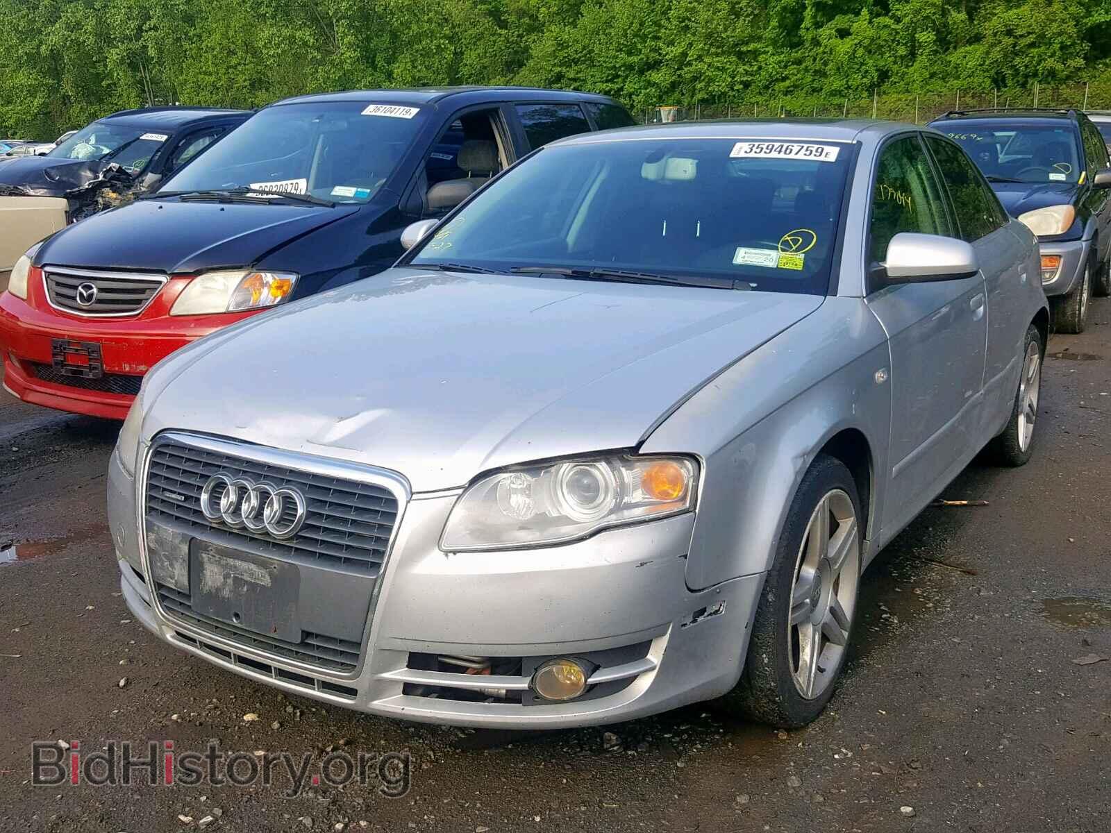 2006 AUDI A4 - VIN: WAUDF78E36A232441 - Фото 2