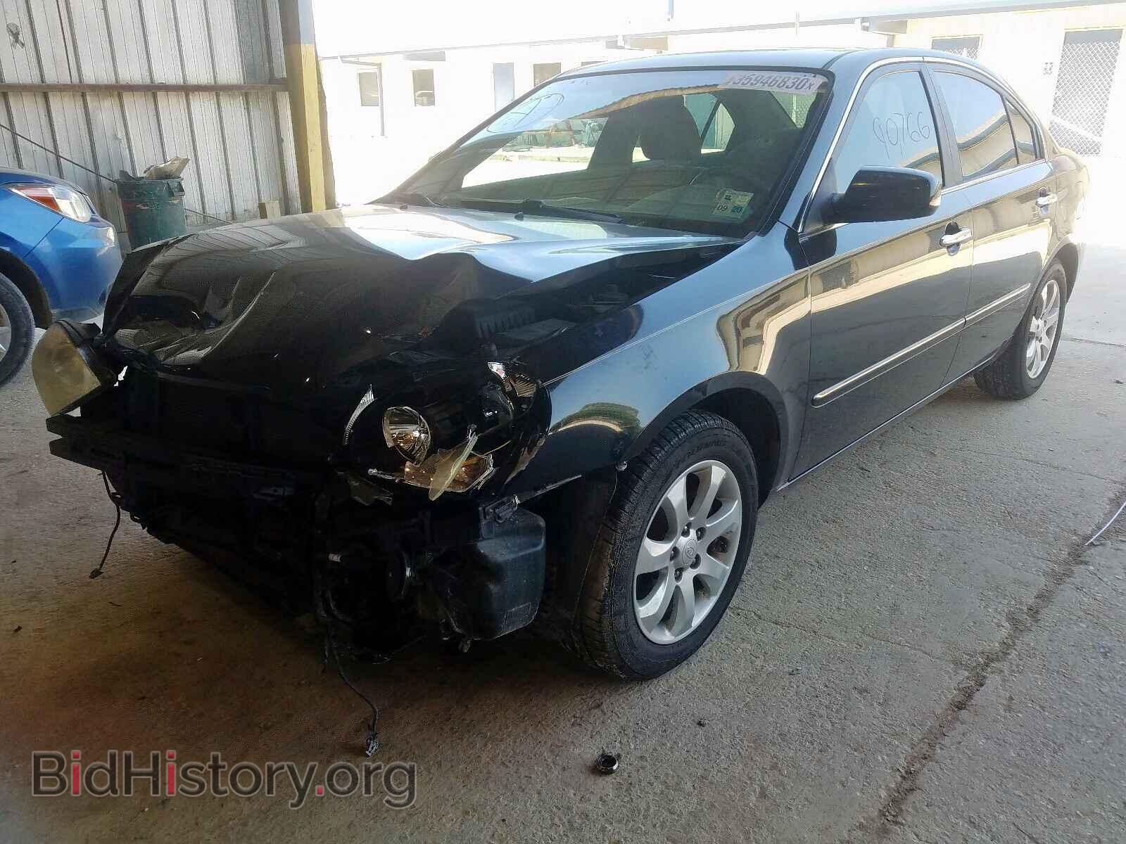 2007 KIA OPTIMA - VIN: KNAGE123X75159308 - Фото 2