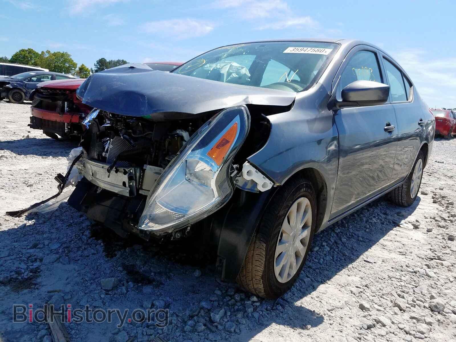 2019 NISSAN VERSA - VIN: 3N1CN7AP3KL831021 - Фото 2