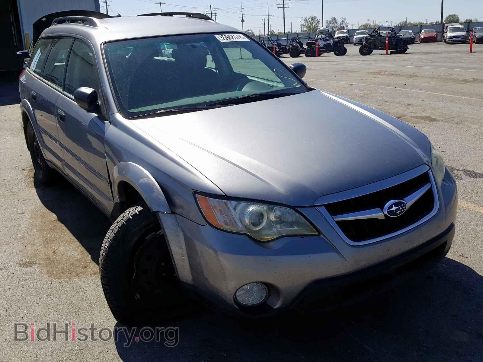 Фотография 4S4BP61C387366887 - SUBARU OUTBACK 2008