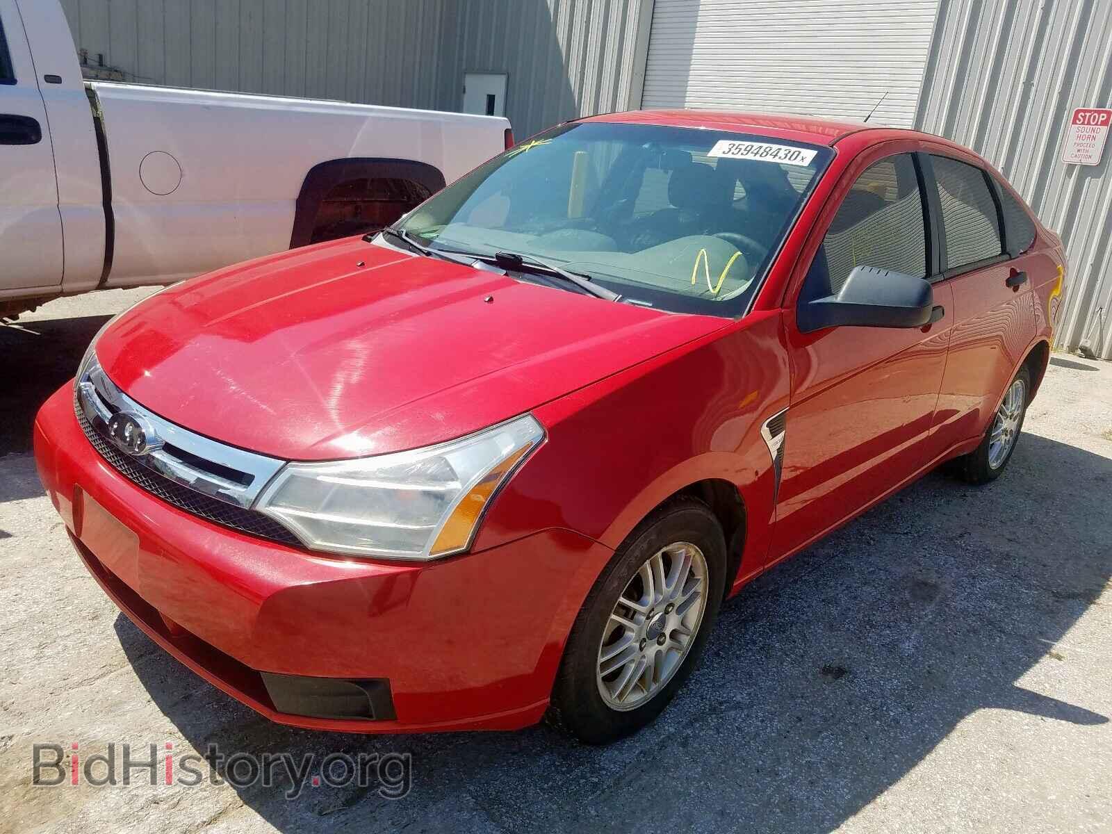 2008 FORD FOCUS - VIN: 1FAHP35N88W111401 - Фото 2
