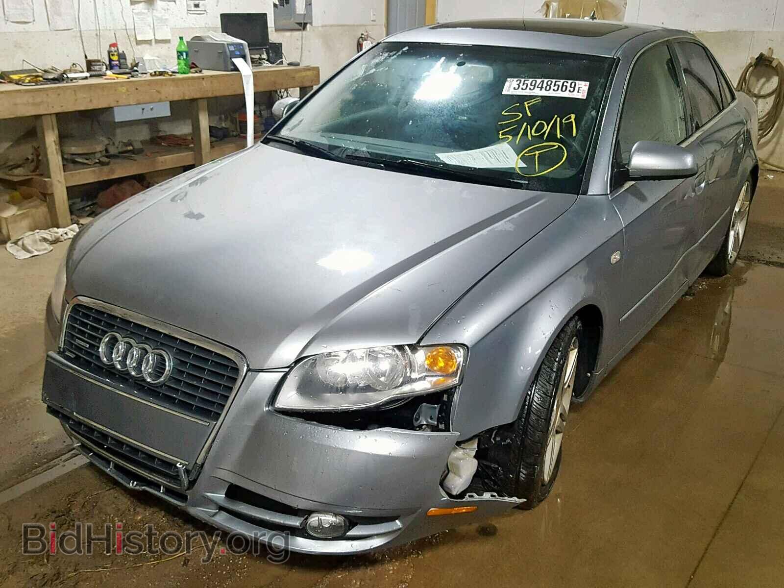 2007 AUDI A4 - VIN: WAUDF78E17A124028 - Фото 2