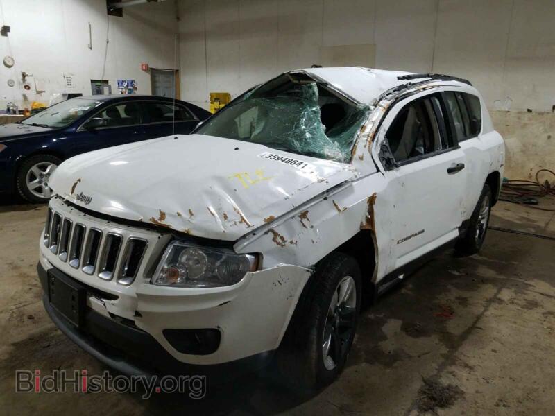 2012 Jeep COMPASS (VIN 1C4NJCAB7CD656827) — photo 2 of 10
