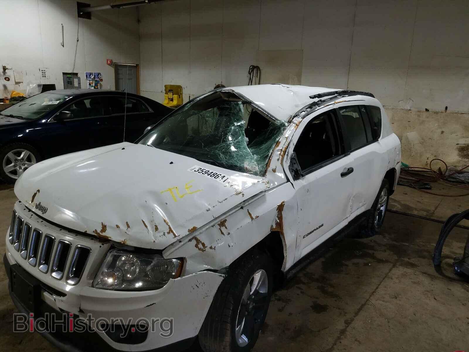 2012 JEEP COMPASS - VIN: 1C4NJCAB7CD656827 - Фото 9