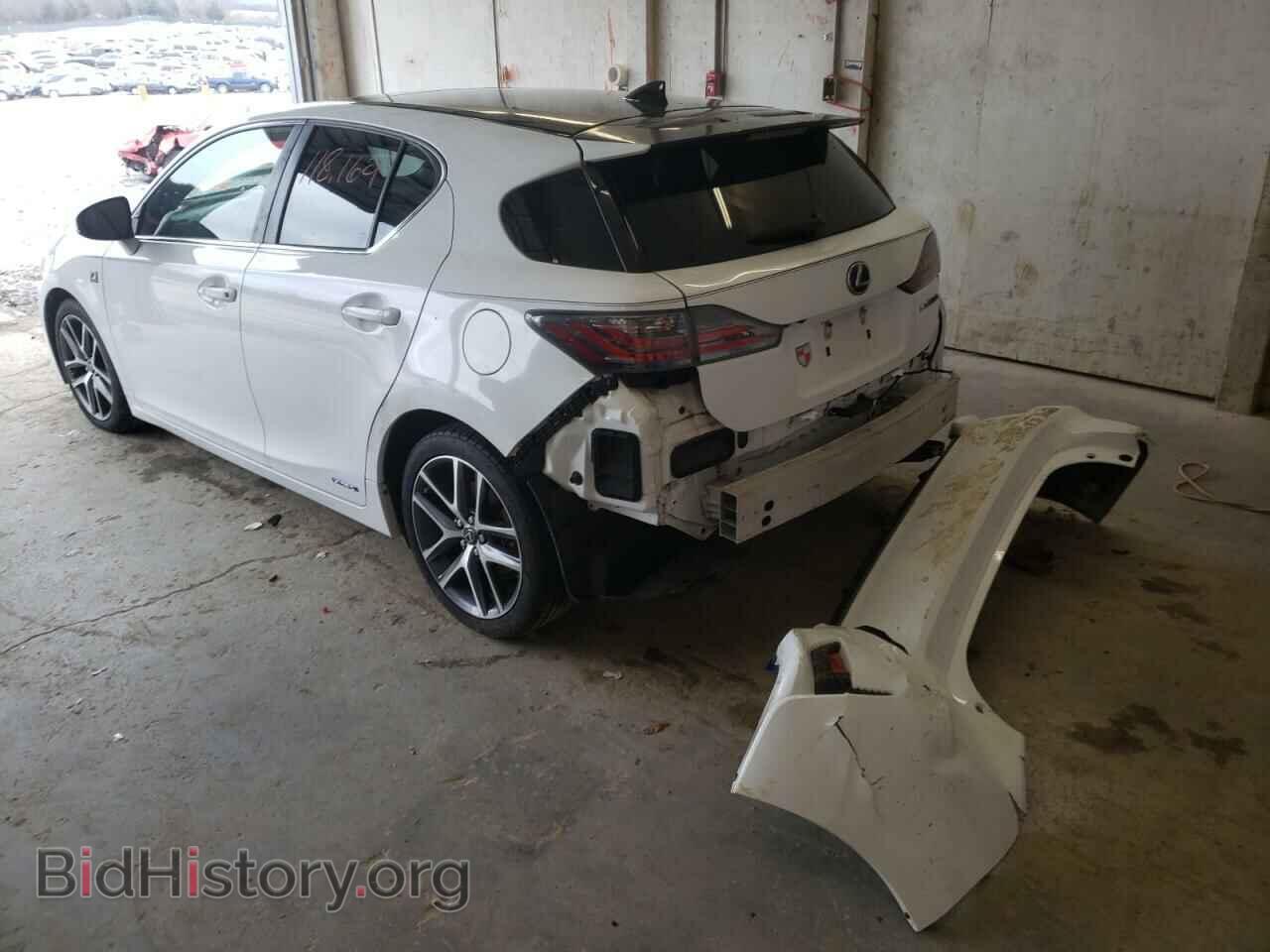 2014 LEXUS CT 200 - VIN: JTHKD5BH3E2183837 - Фото 3
