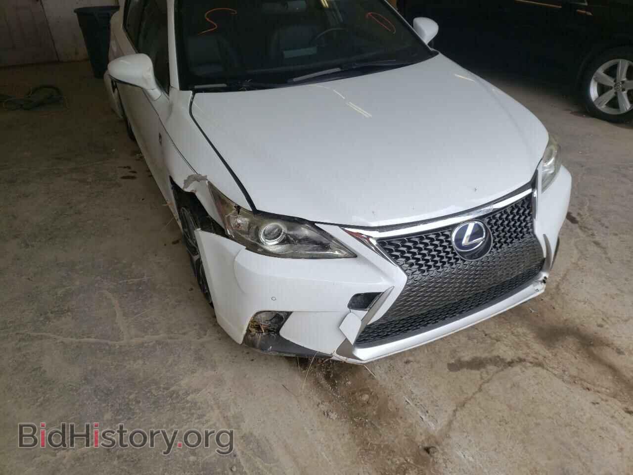 2014 LEXUS CT 200 - VIN: JTHKD5BH3E2183837 - Фото 9
