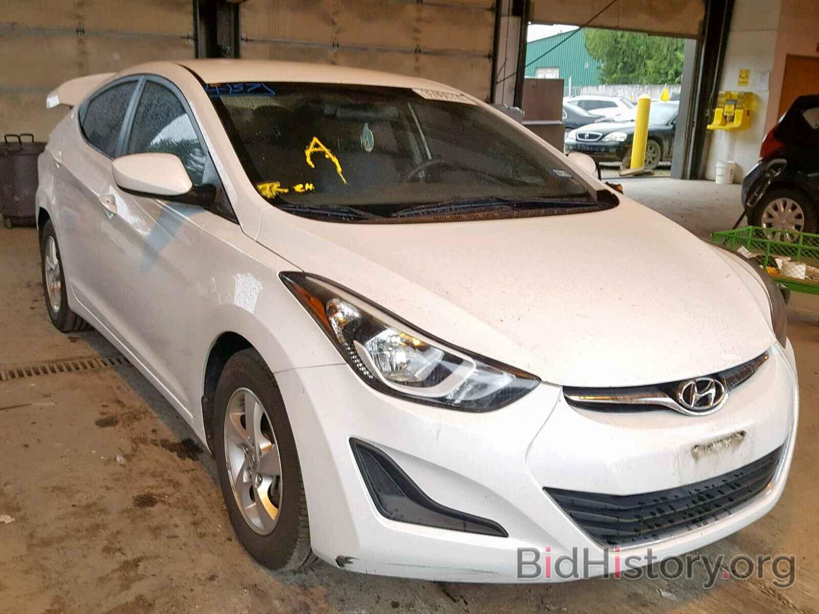 Photo 5NPDH4AEXFH649408 - HYUNDAI ELANTRA 2015