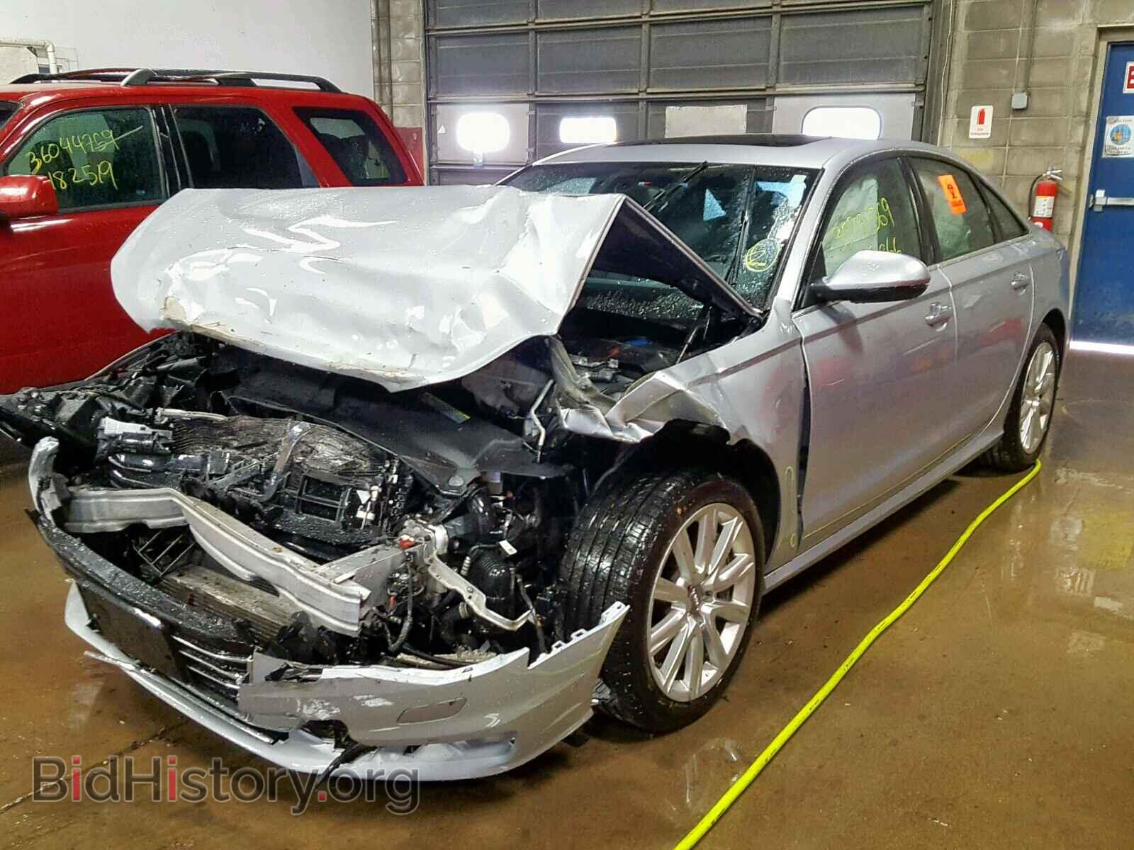 2016 AUDI A6 - VIN: WAUGFAFCXGN008010 - Фото 2