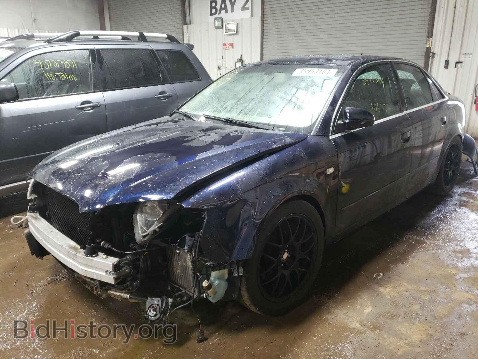2007 AUDI A4 - VIN: WAUDF98E07A058566 - Фото 2