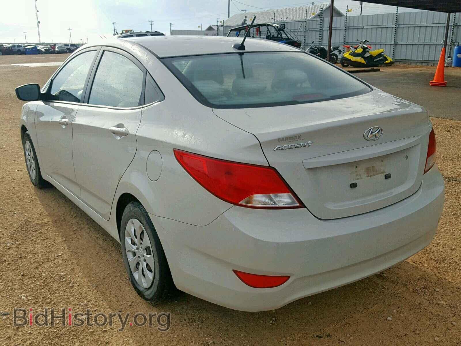 2016 HYUNDAI ACCENT - VIN: KMHCT4AE2GU002904 - Фото 3