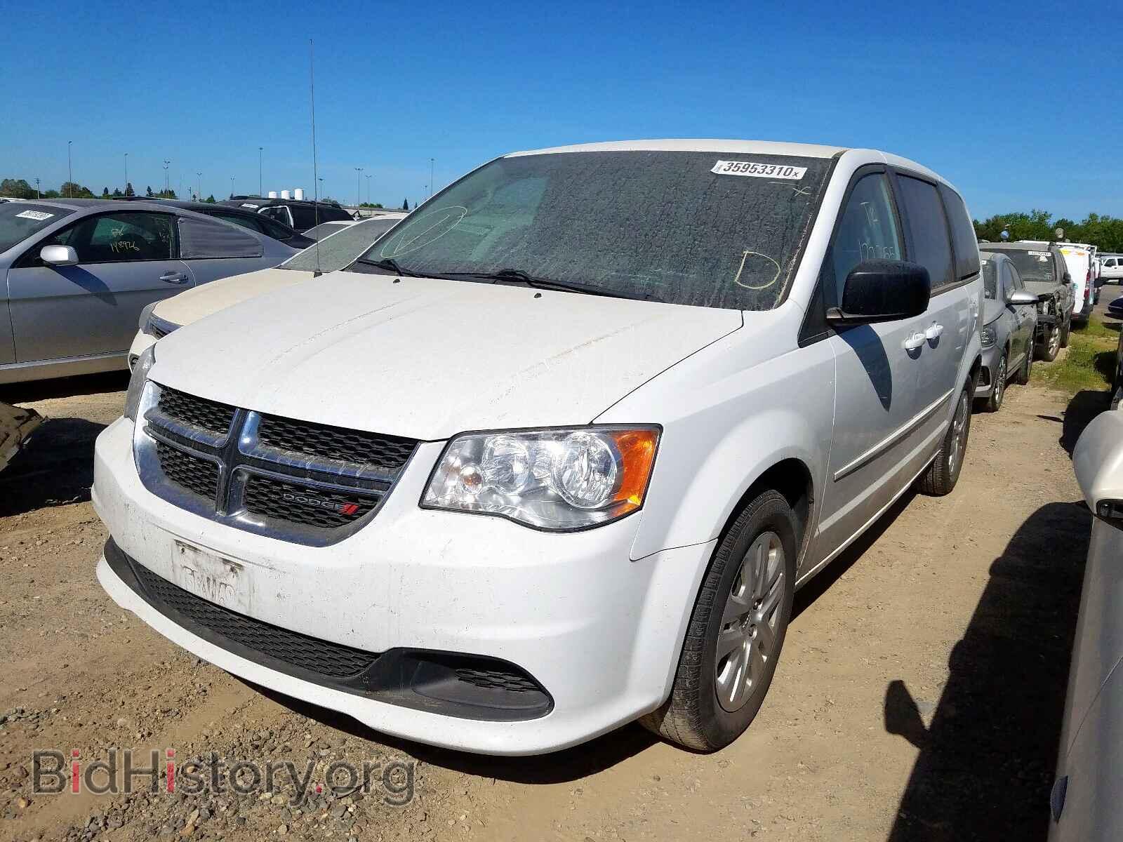 2015 DODGE CARAVAN - VIN: 2C4RDGBG0FR563854 - Фото 2