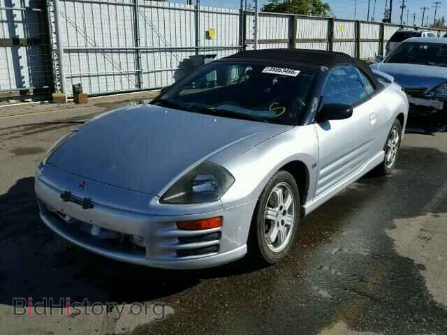 2001 MITSUBISHI ECLIPSE - VIN: 4A3AE85H81E030089 - Фото 2