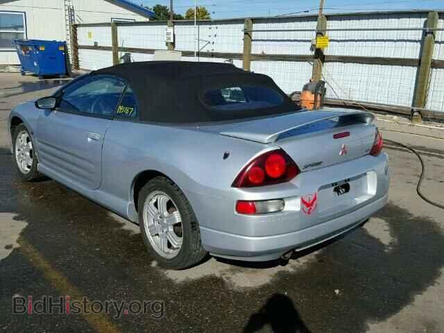 2001 MITSUBISHI ECLIPSE - VIN: 4A3AE85H81E030089 - Фото 3