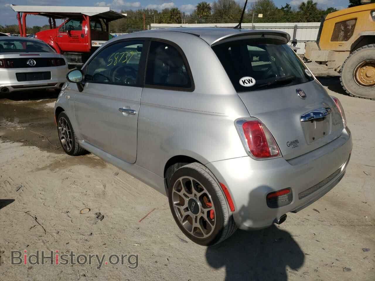2012 FIAT 500 - VIN: 3C3CFFBR3CT109977 - Фото 3