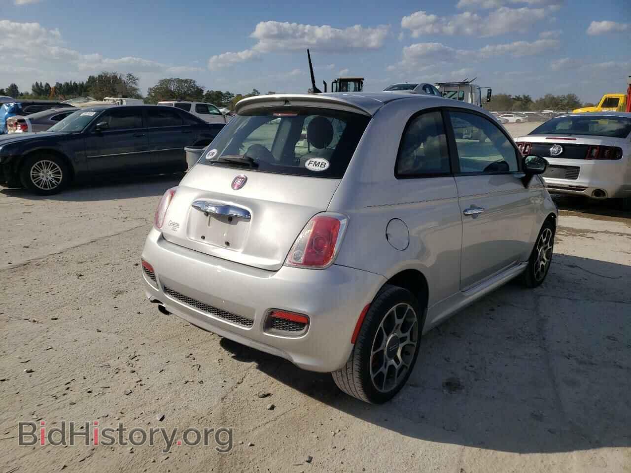 2012 FIAT 500 - VIN: 3C3CFFBR3CT109977 - Фото 4