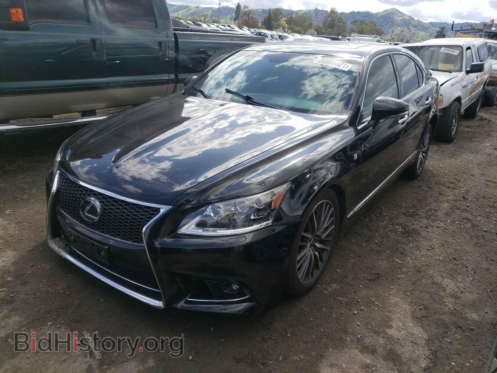 2013 LEXUS LS460 - VIN: JTHBL5EF3D5120635 - Фото 2
