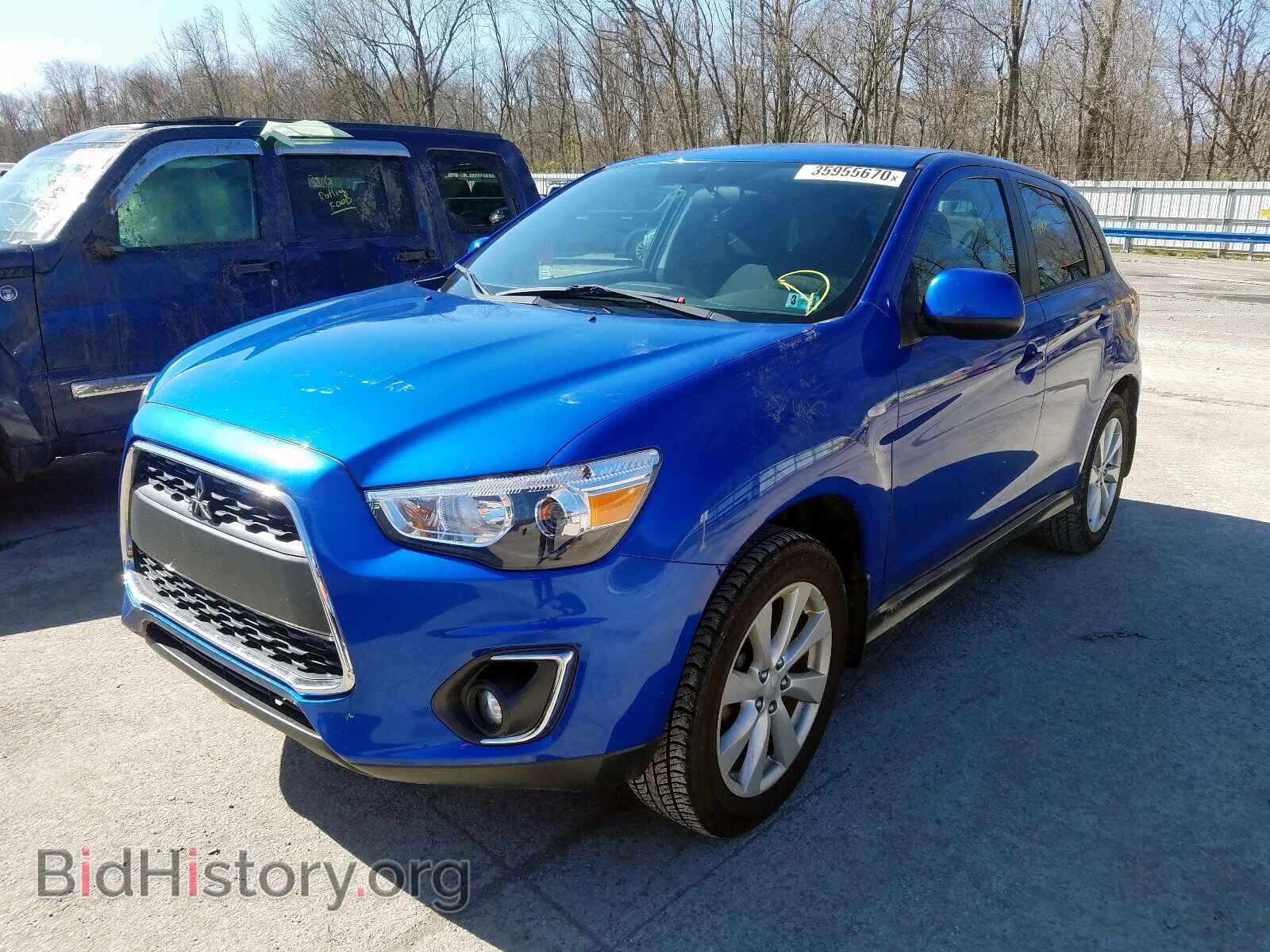 2015 MITSUBISHI OUTLANDER - VIN: 4A4AR3AW1FE027761 - Фото 2
