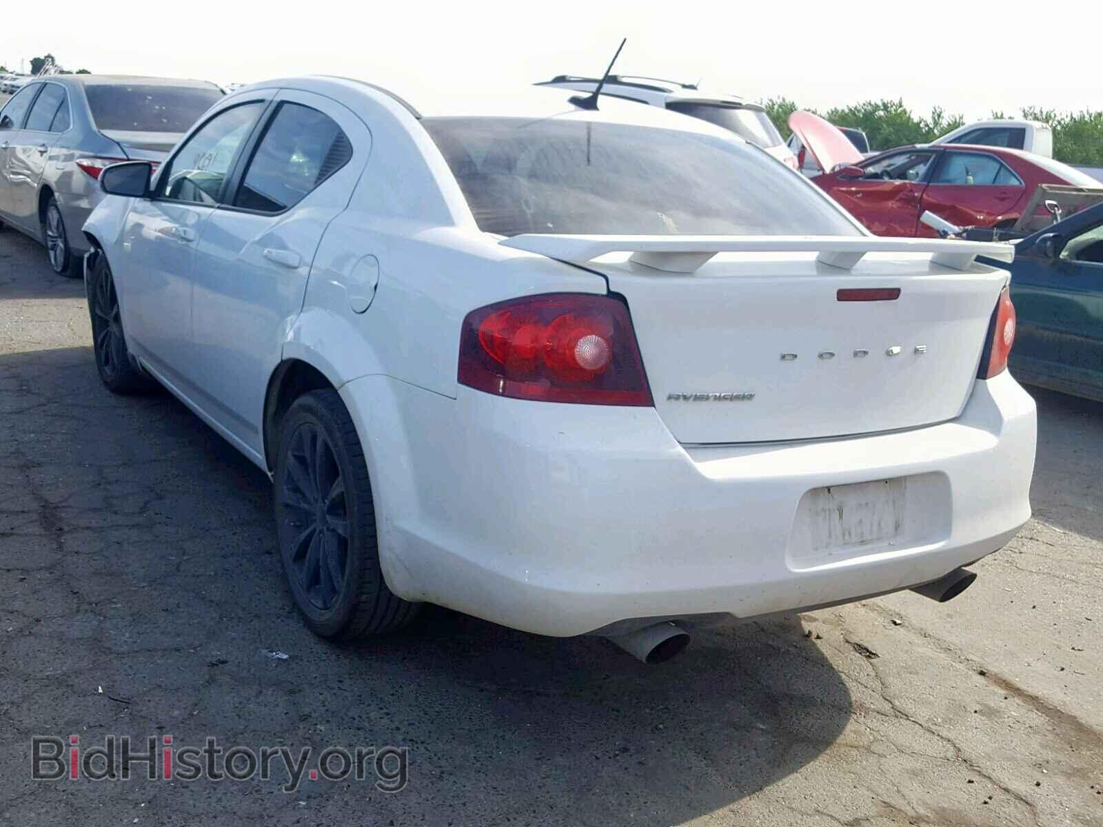 2014 DODGE AVENGER - VIN: 1C3CDZCG4EN160055 - Фото 3