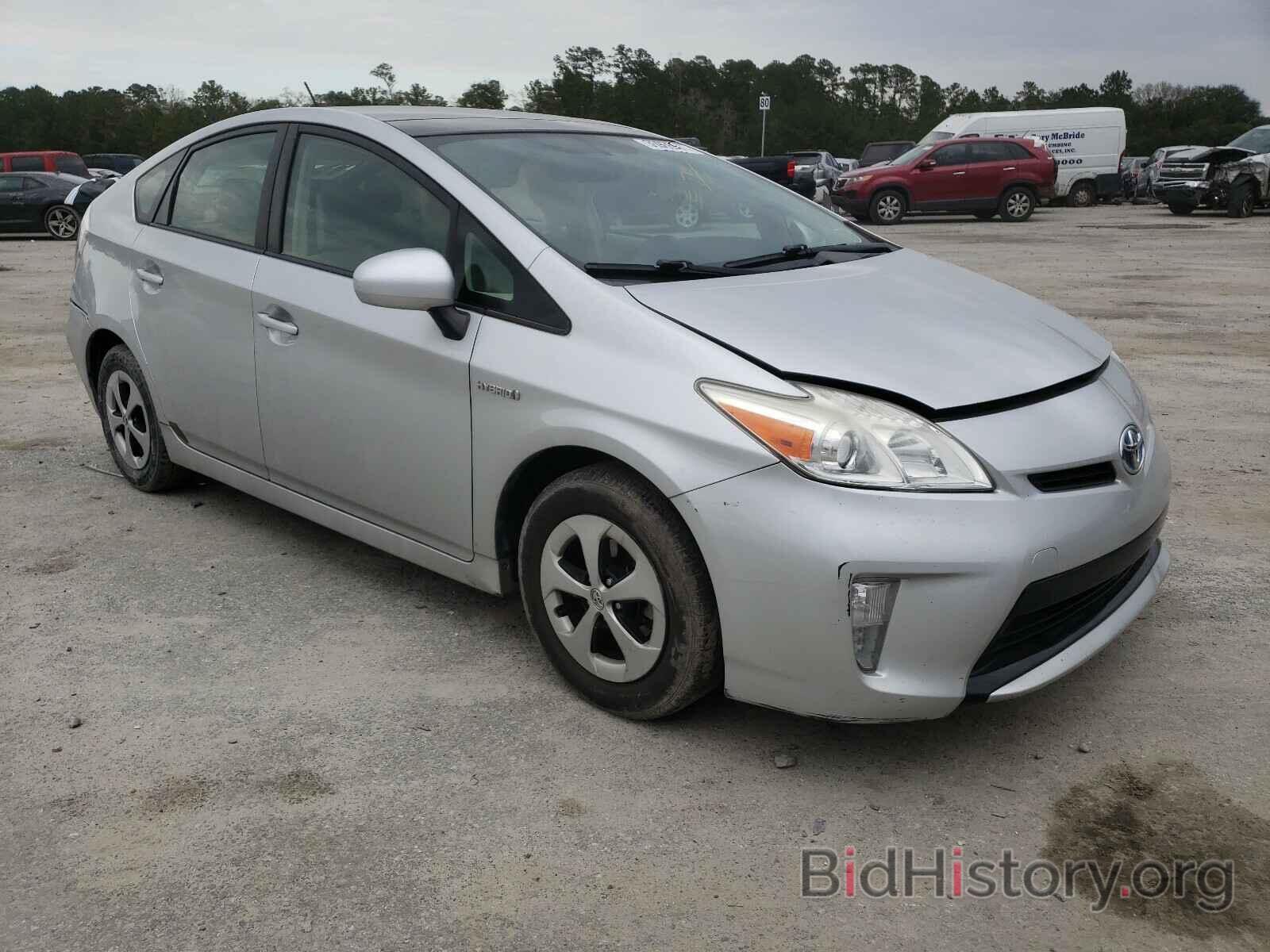 Photo JTDKN3DU1C1487104 - TOYOTA PRIUS 2012