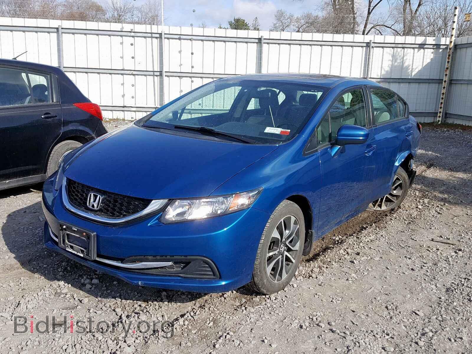 2014 HONDA CIVIC - VIN: 2HGFB2F80EH522290 - Фото 2