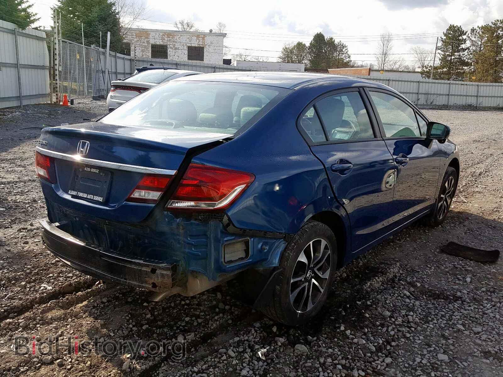 2014 HONDA CIVIC - VIN: 2HGFB2F80EH522290 - Фото 4