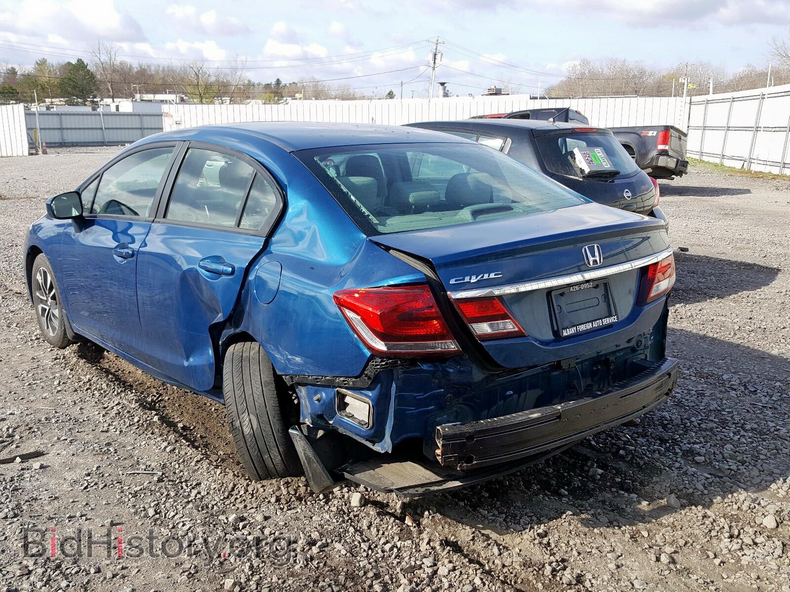 2014 HONDA CIVIC - VIN: 2HGFB2F80EH522290 - Фото 9