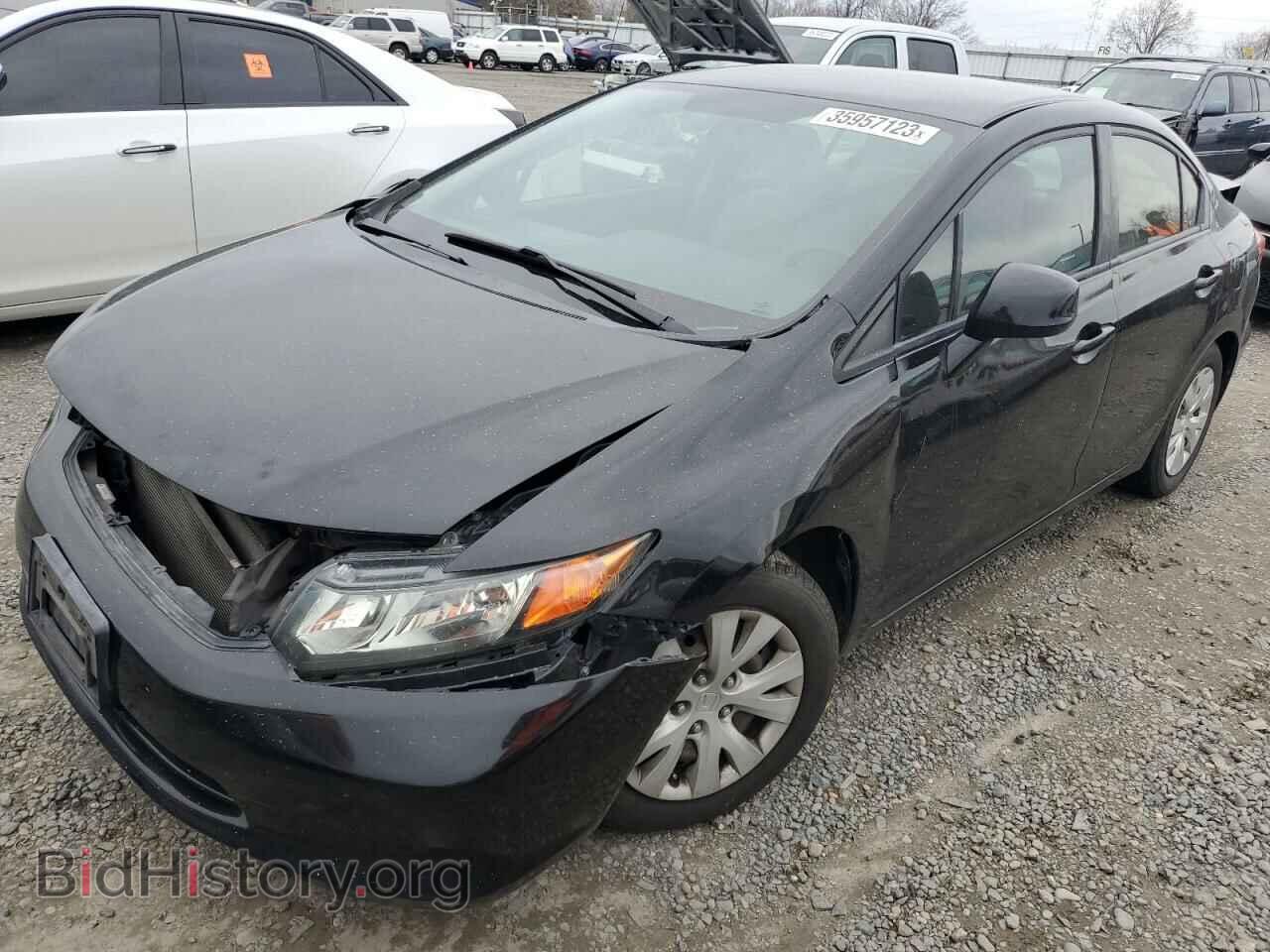 Фотография 2HGFB2F58CH569649 - HONDA CIVIC 2012
