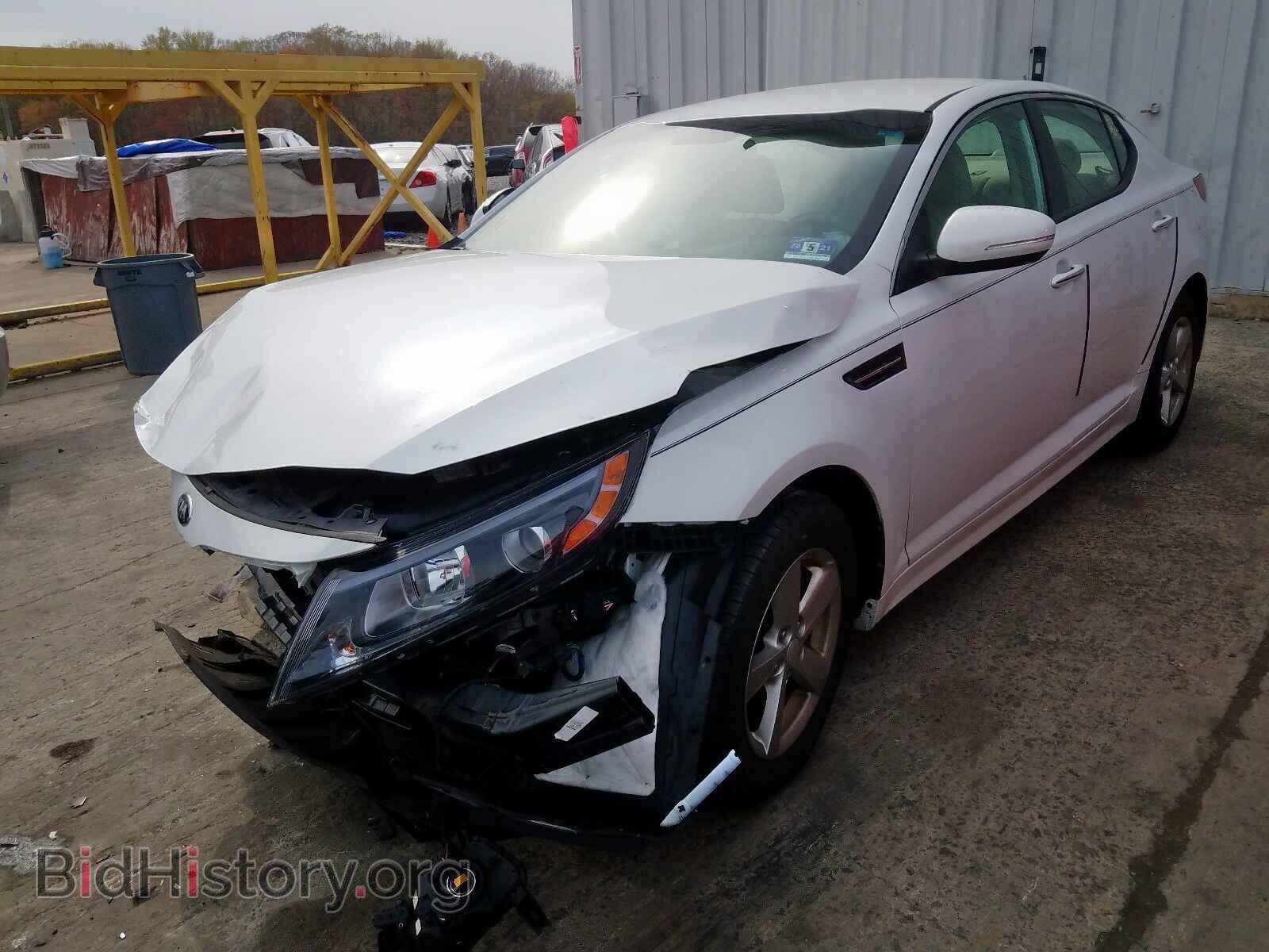 2014 KIA OPTIMA - VIN: 5XXGM4A71EG341600 - Фото 2