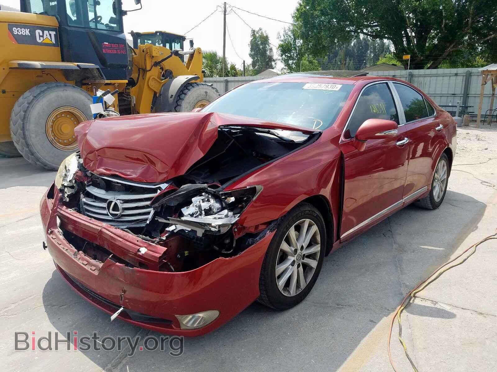 2010 LEXUS ES350 - VIN: JTHBK1EG5A2359377 - Фото 2