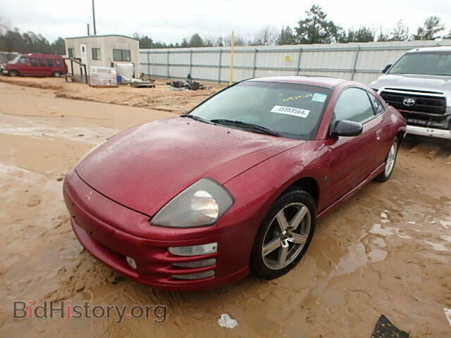 2001 MITSUBISHI ECLIPSE - VIN: 4A3AC54H01E013115 - Фото 2